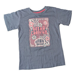 Wonder Nation- Graphic Tee- Kindness Blooms Here - Wild Flower Fest Size S(6-6x)